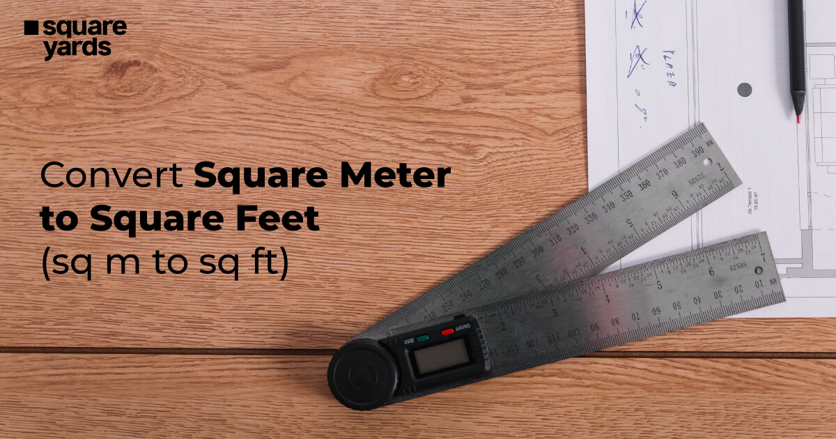 Convert 1 Sq M to Sq Ft in Canada